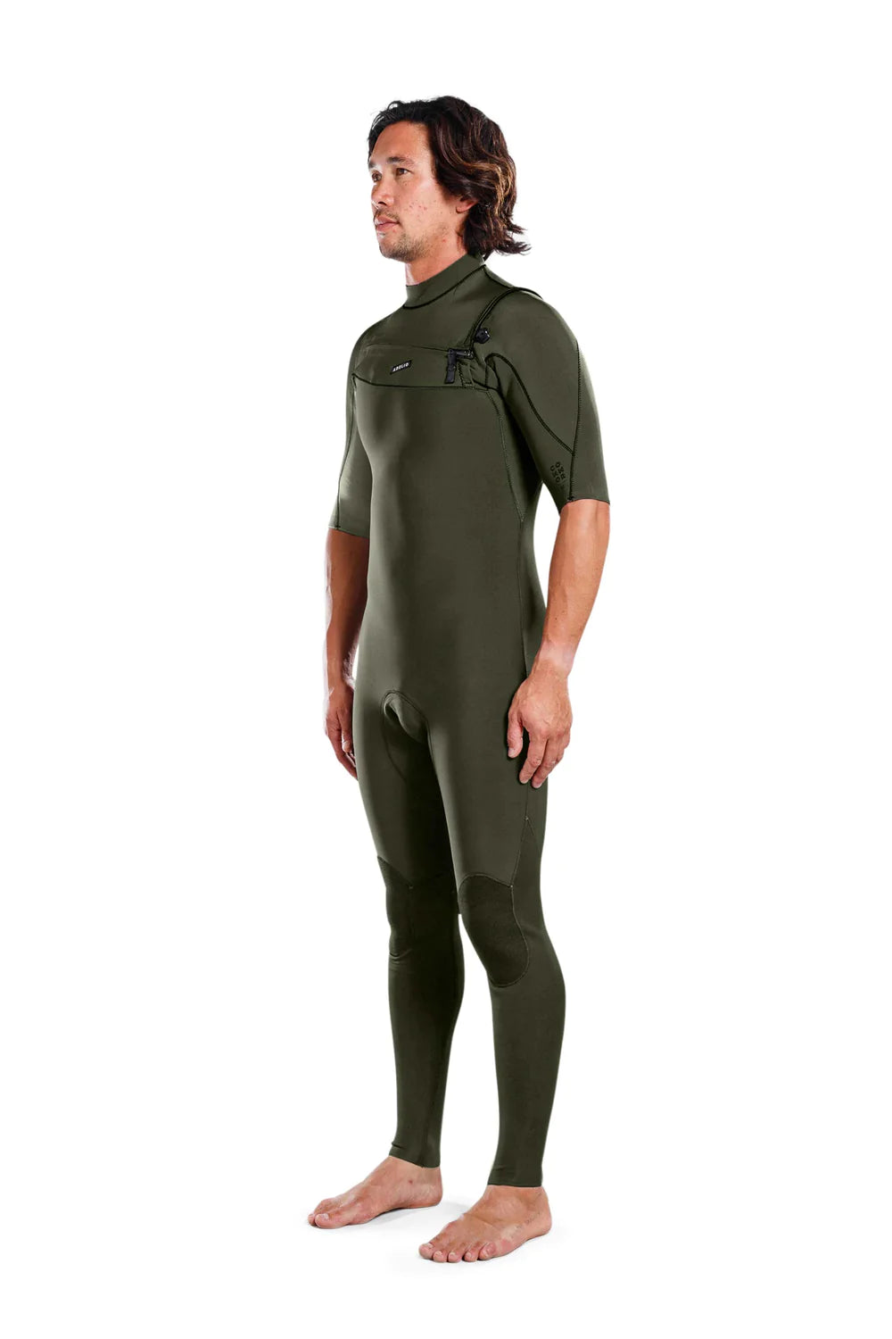 Adelio Connor Short Arm 2/2mm Olive Wetsuit