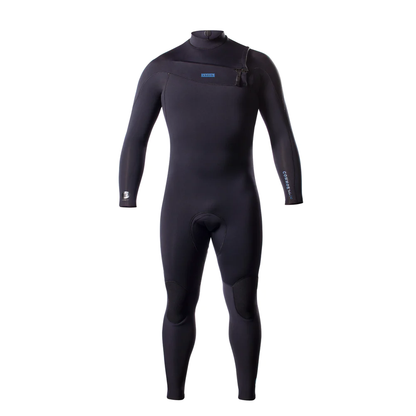 Adelio Connor Deluxe 4/3mm Black Full Wetsuit