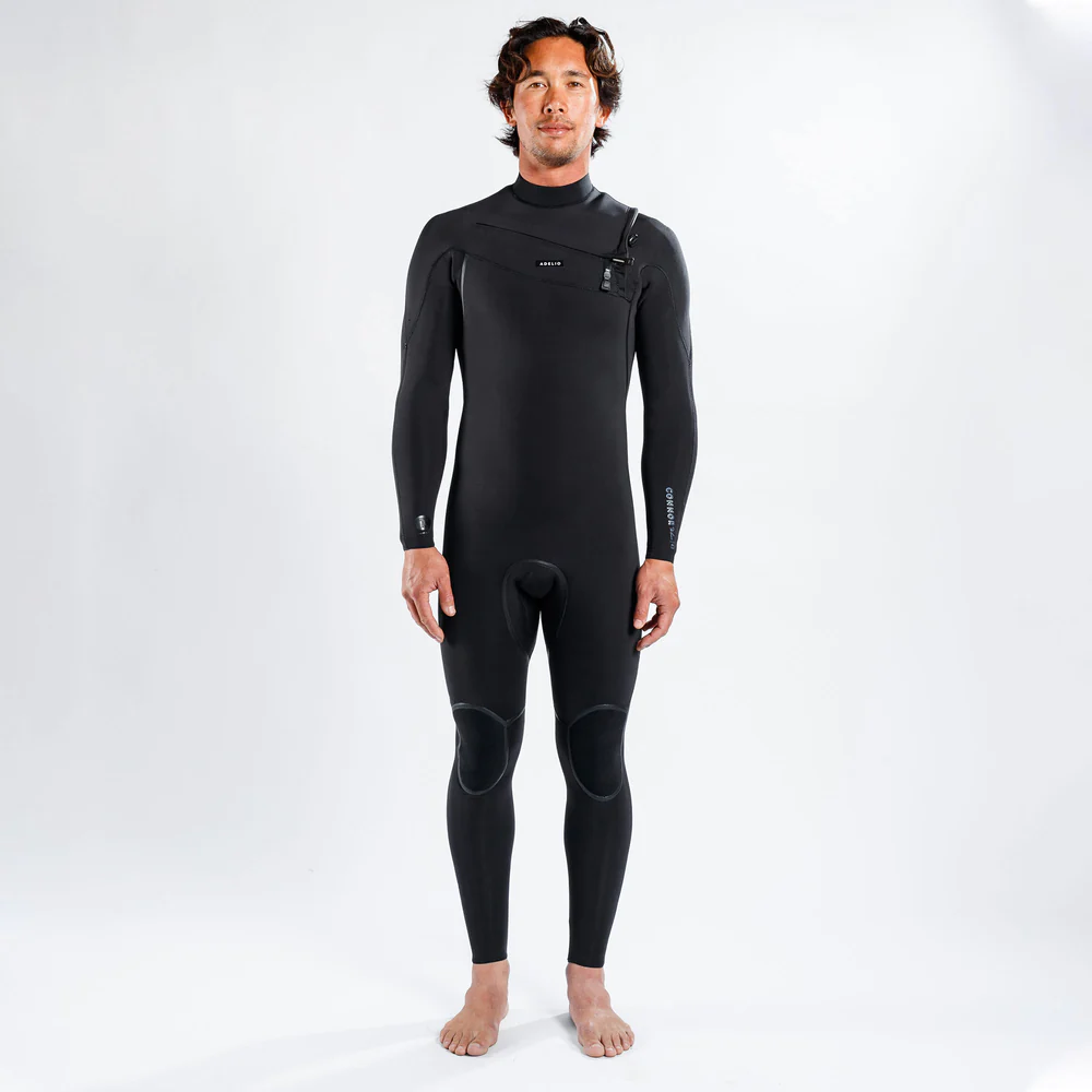 Adelio Connor Deluxe 4/3mm Black Full Wetsuit