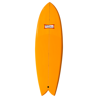 Swish 6'0'' - Twin or Quad Fin - Yellow Polished