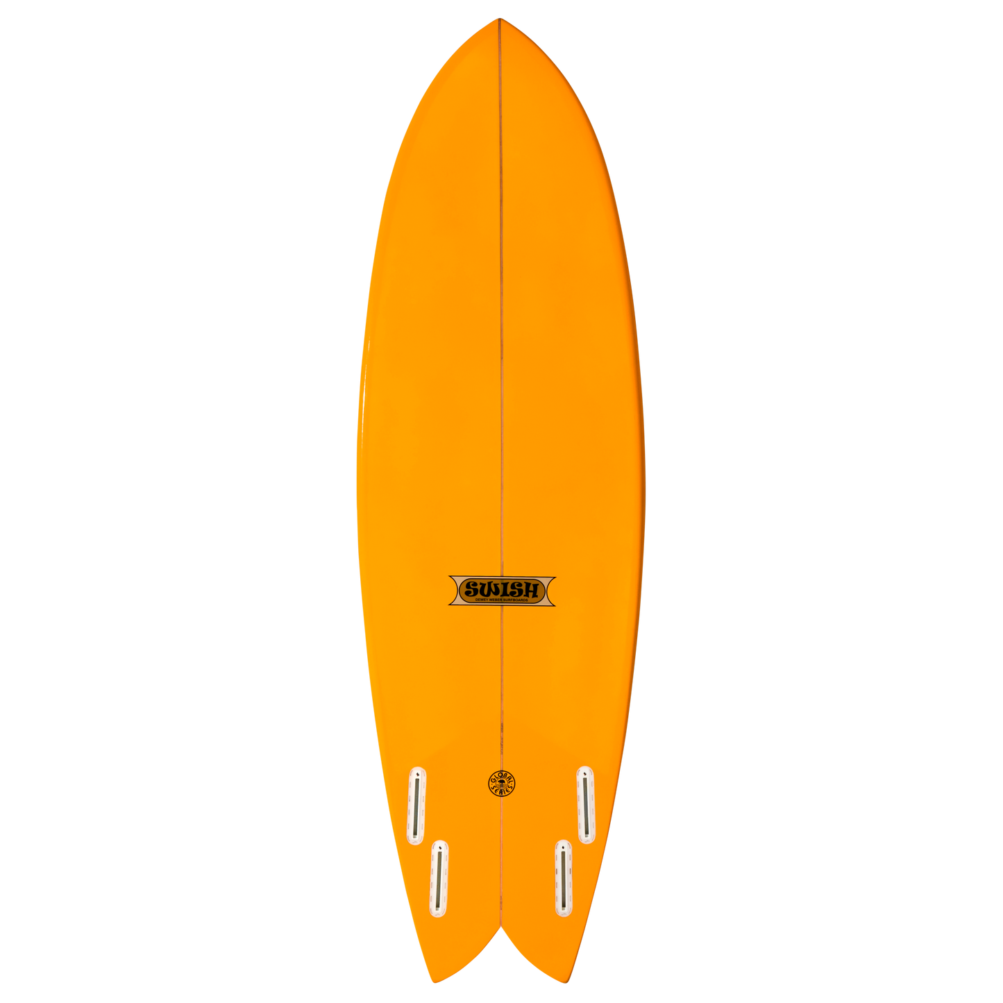 Swish 6'0'' - Twin or Quad Fin - Yellow Polished