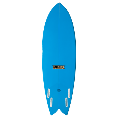 Swish 5'9'' - Twin or Quad Fin - Blue Polished