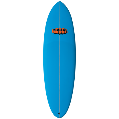 Easy Rider 6'3'' - 5 Fin - Blue Matte