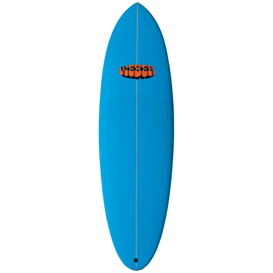 Easy Rider 6'3'' - 5 Fin - Blue Matte