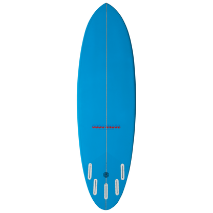 Easy Rider 6'3'' - 5 Fin - Blue Matte