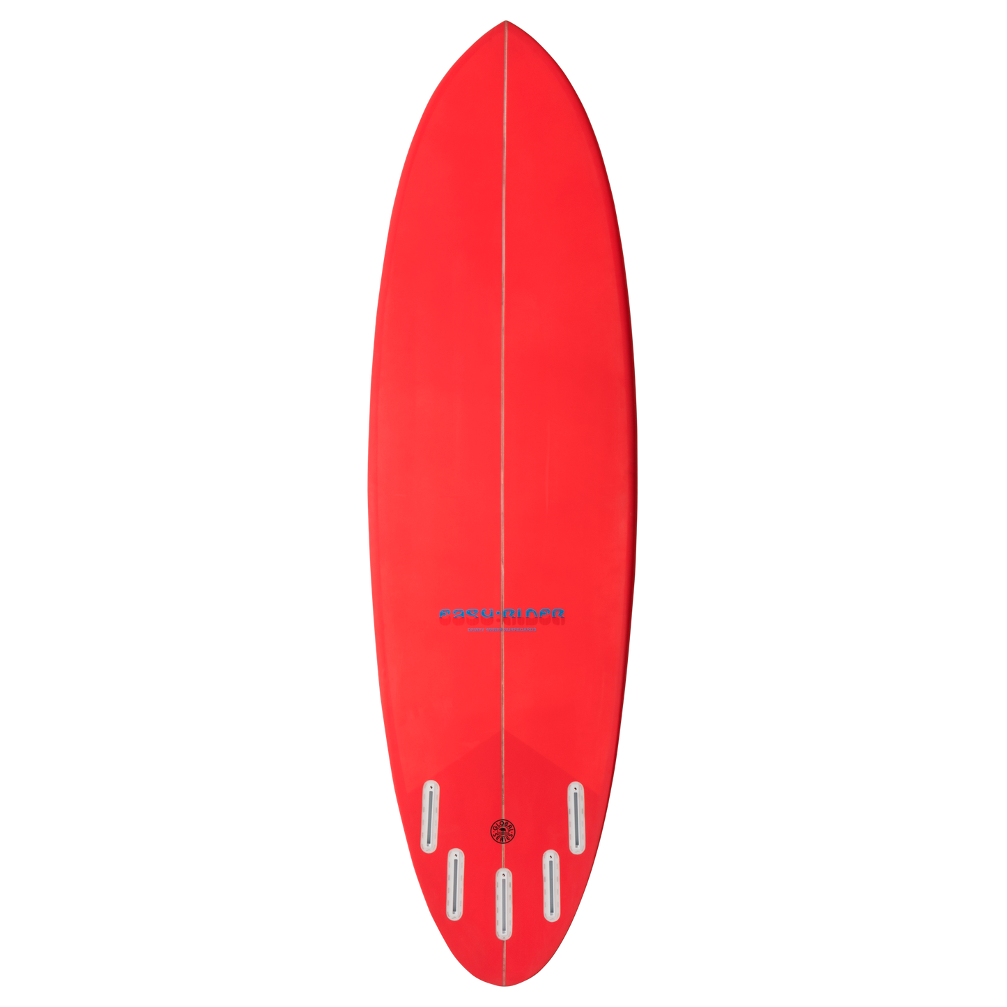 Easy Rider 6'6'' - 5 Fin - Red Matte